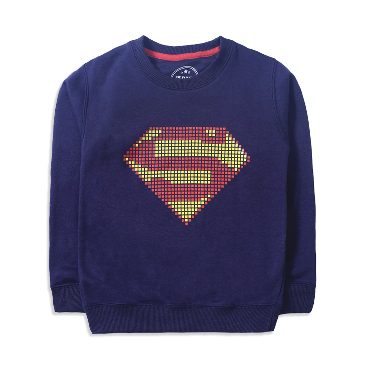 SupperMan Navy Bosy Sweatshirt