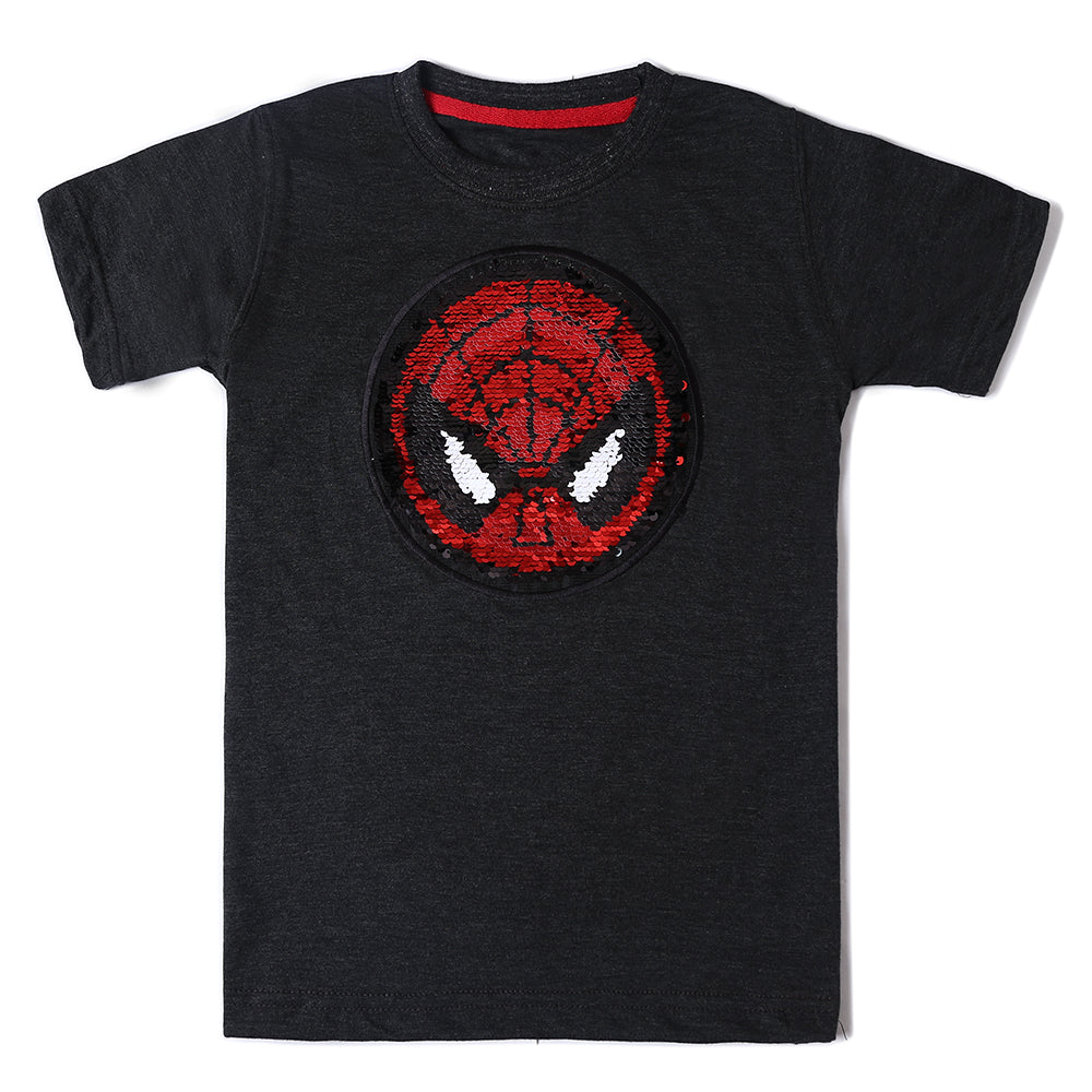 Charcoal Spiderman Sequence Tee Shirt