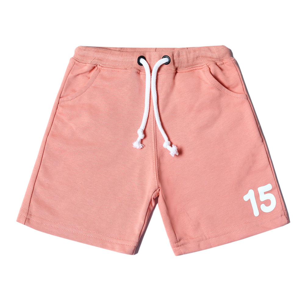 Peach Terry Shorts