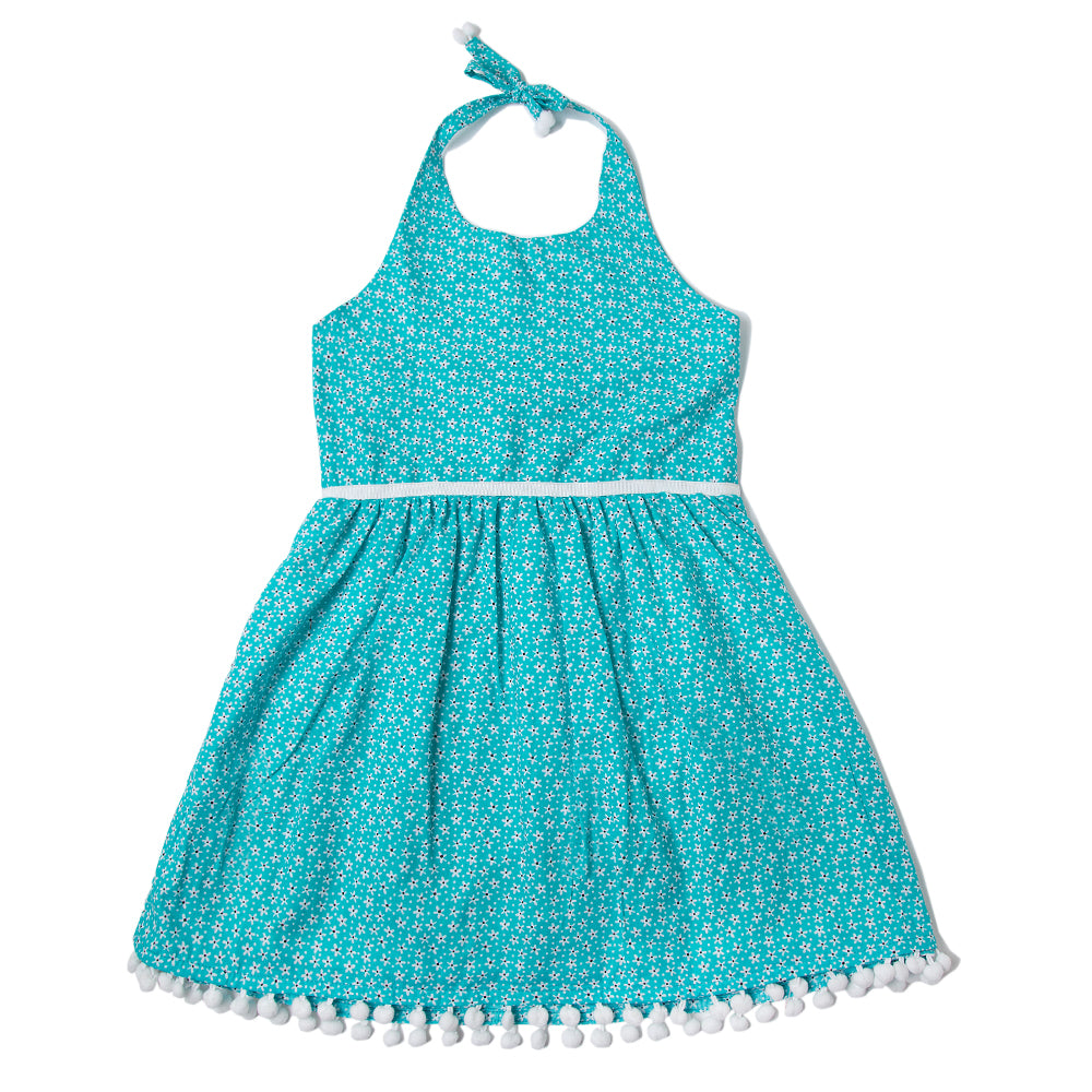 Green Girls Dress