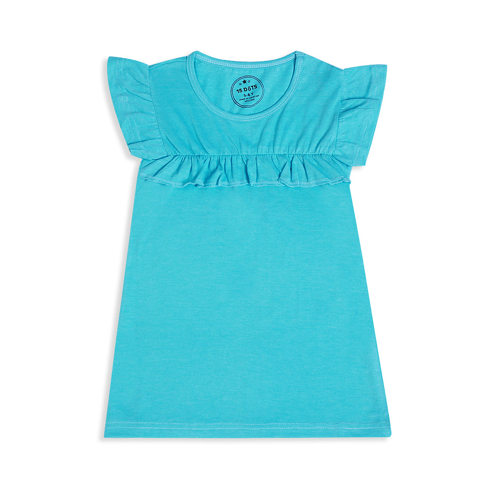 Blue Girls Top