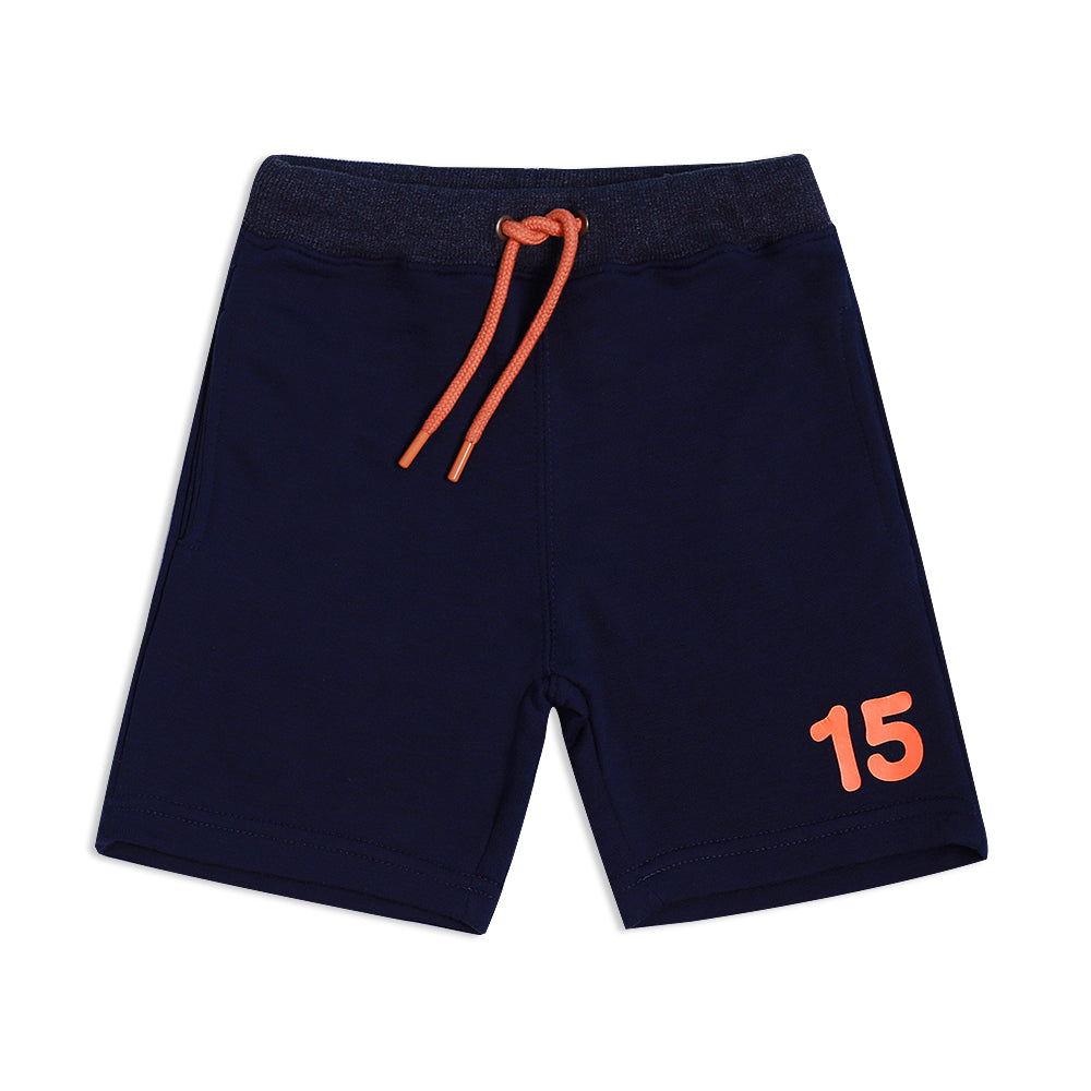 Navy Boys Terry Shorts