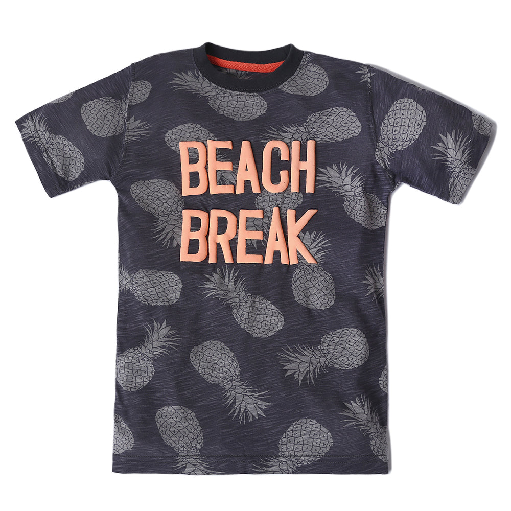 Beach Break Grey Boys Tee