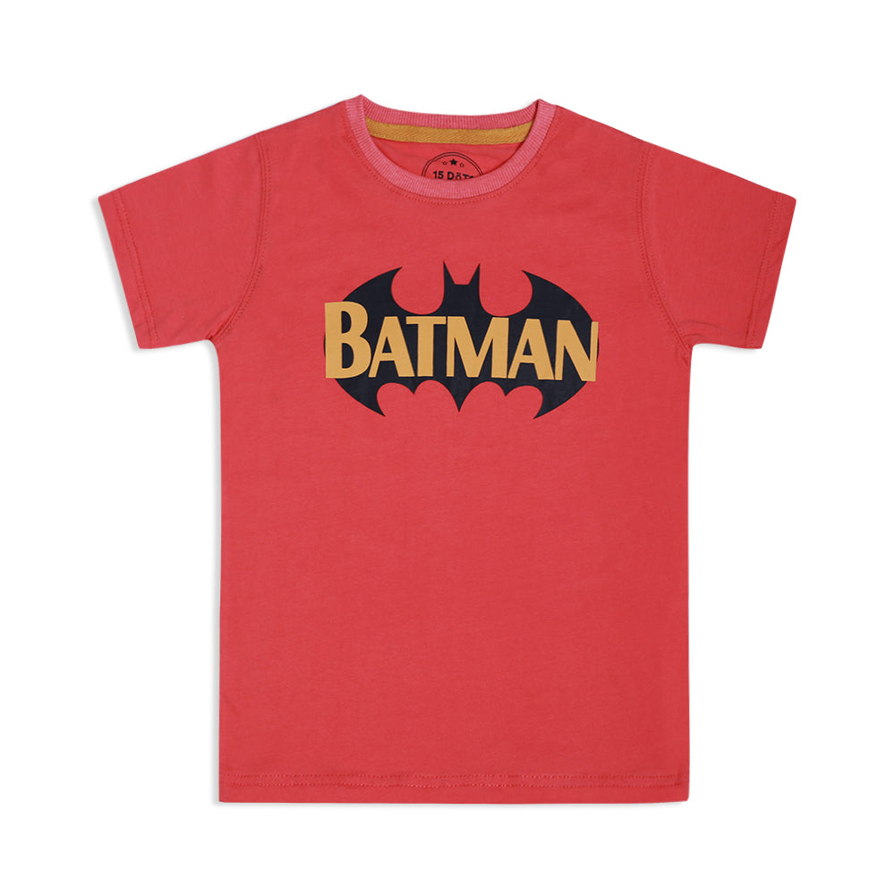 Batman Boys Oarnge Tee