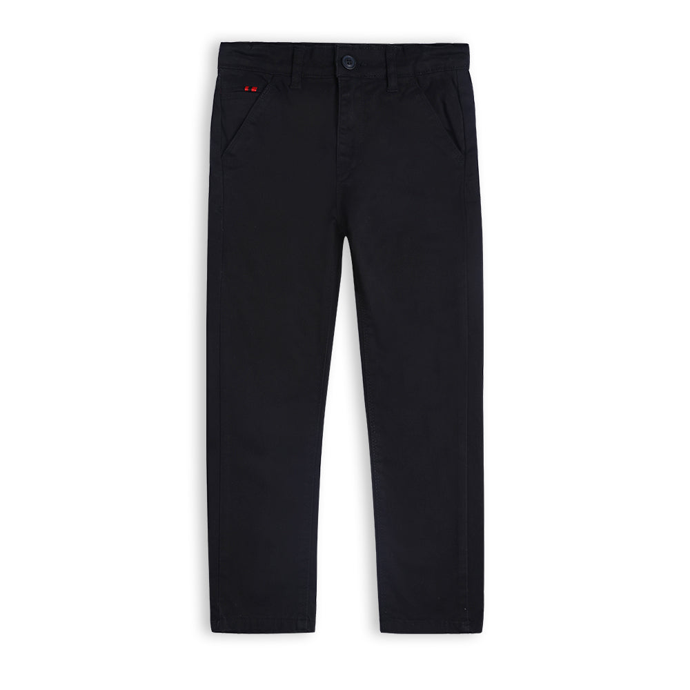 Boys Black Chino