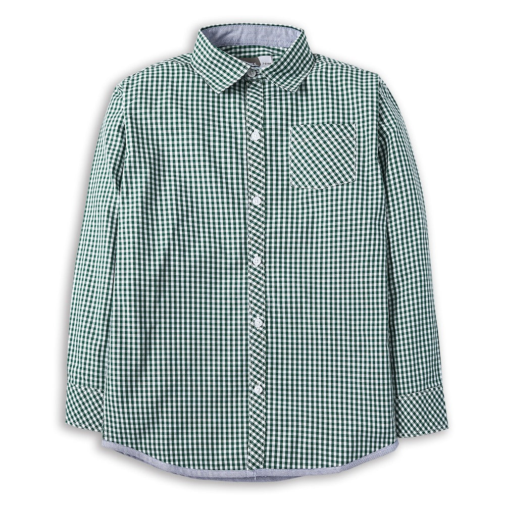 Green Check Shirt